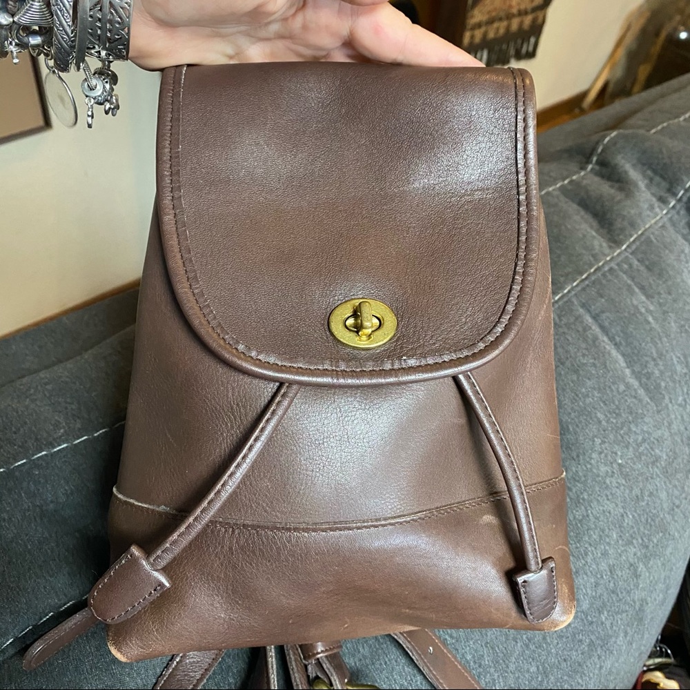 Authentic Coach Mini Daypack Backpack - image 6